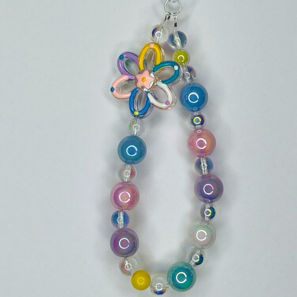 phone charms, bag charms, key chain charms, pastel flower charm